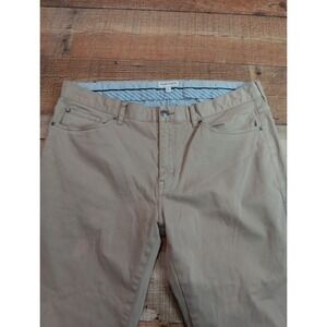Peter Millar eb66 Size 36 Tan Chino Comfort  Pants 2041